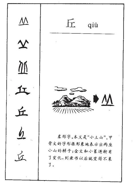 有丘的字|漢語多功能字庫